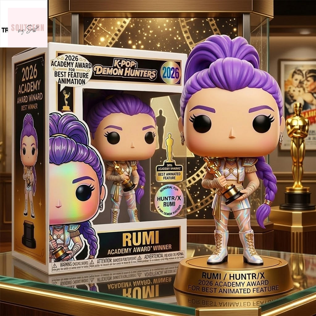 Kpop Demon Hunters Rumi 2026 Academy Award Winner Pop Figure Doll