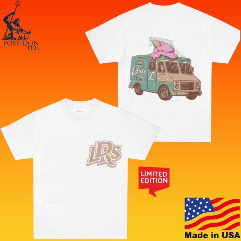 Ldrs1354 Ice Cream Truck T-shirt