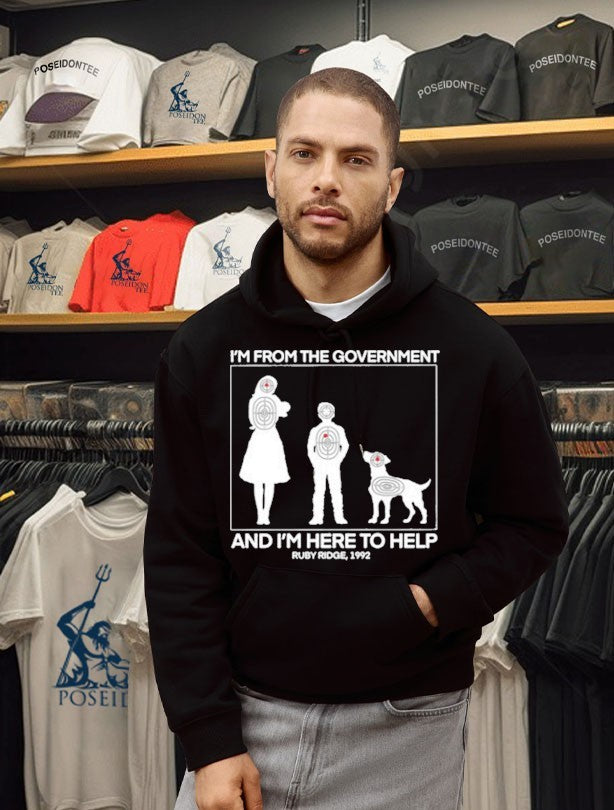 I’m From The Government And I’m Here To Help Ruby Ridge 1992 T-shirt