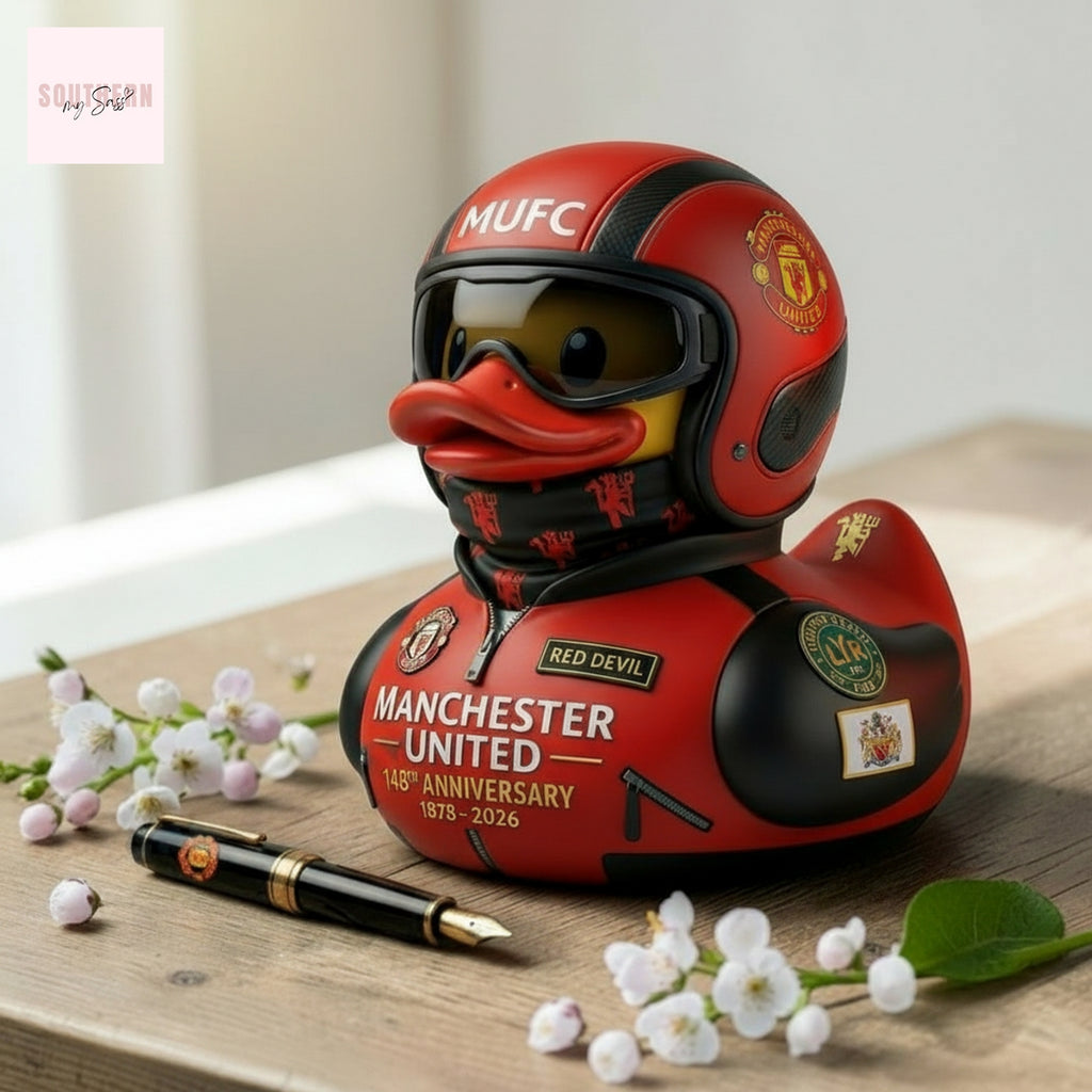 Manchester United 148th Anniversary Red Devil MUFC Rubber Duck