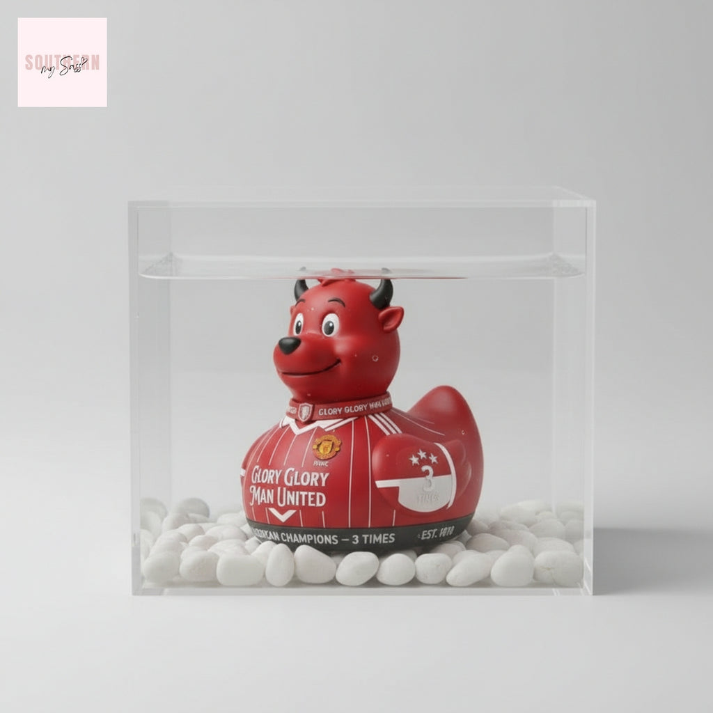 Manchester United Red Devil Glory Glory Rubber Duck