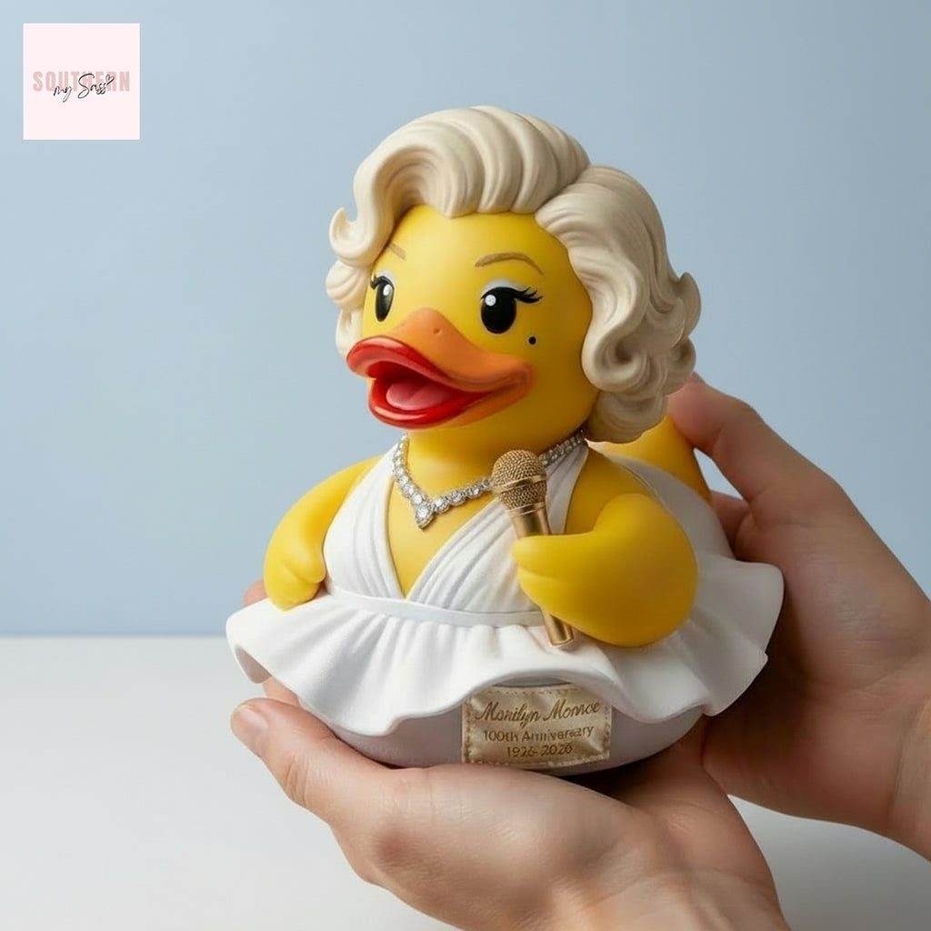 Marilyn Monroe 100th Anniversary 1926-2026 Iconic Collectible Rubber Duck