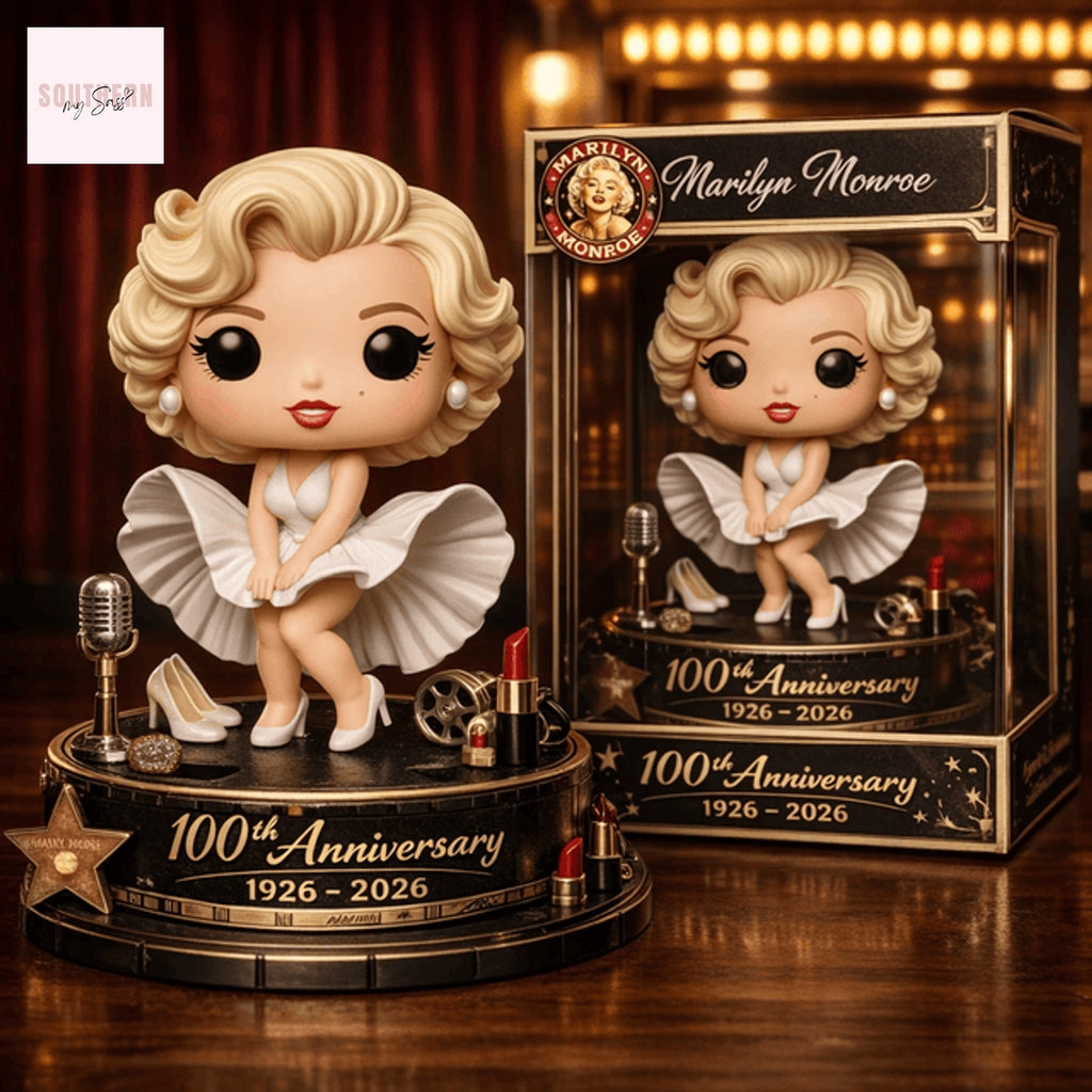 Marilyn Monroe 100th Anniversary 1926-2026 Pop Figure Doll