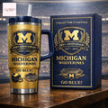 Michigan Wolverines 209th Anniversary Go Blue Tumbler