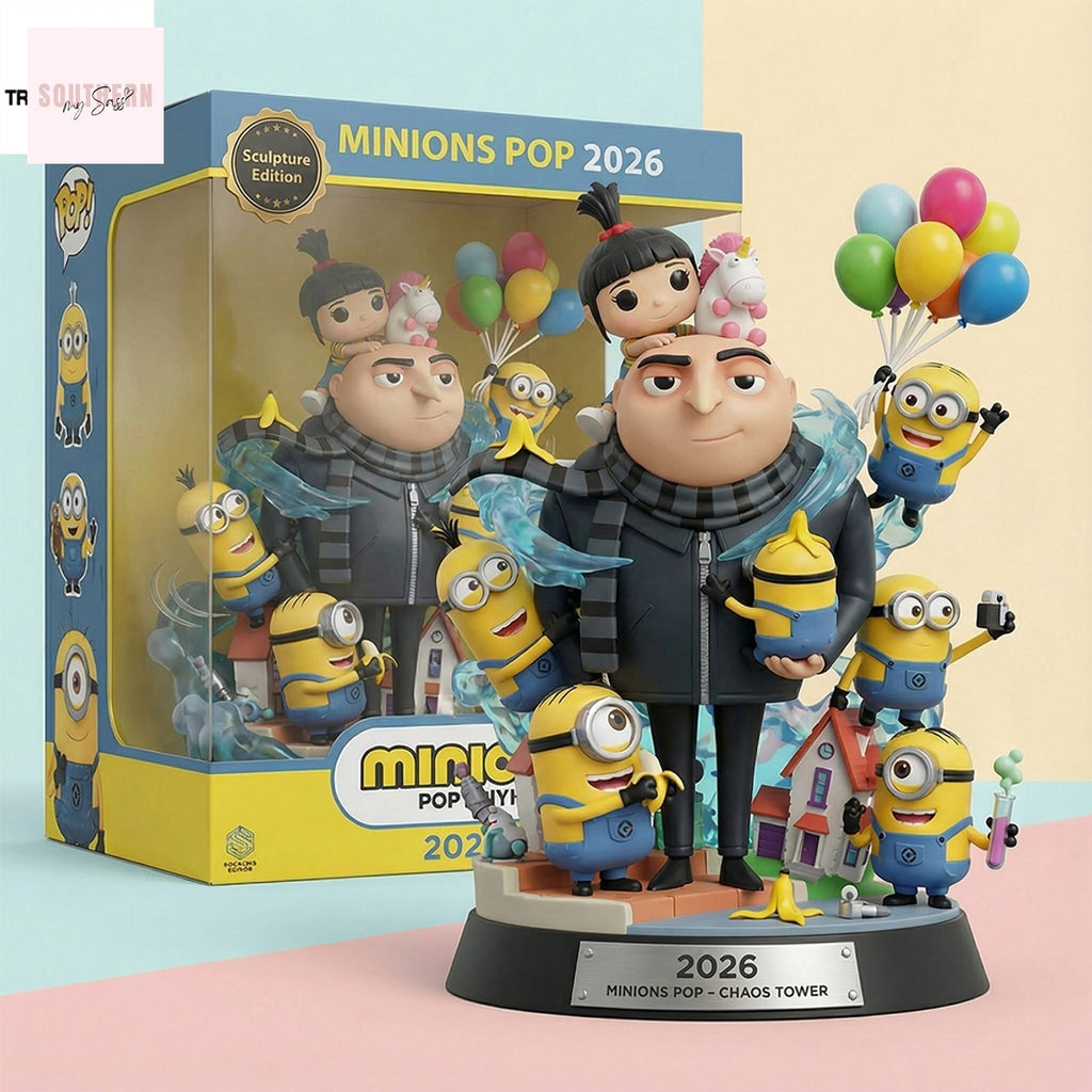 Minions Chaos Tower 2026 Collectors Edition Pop Figure Doll