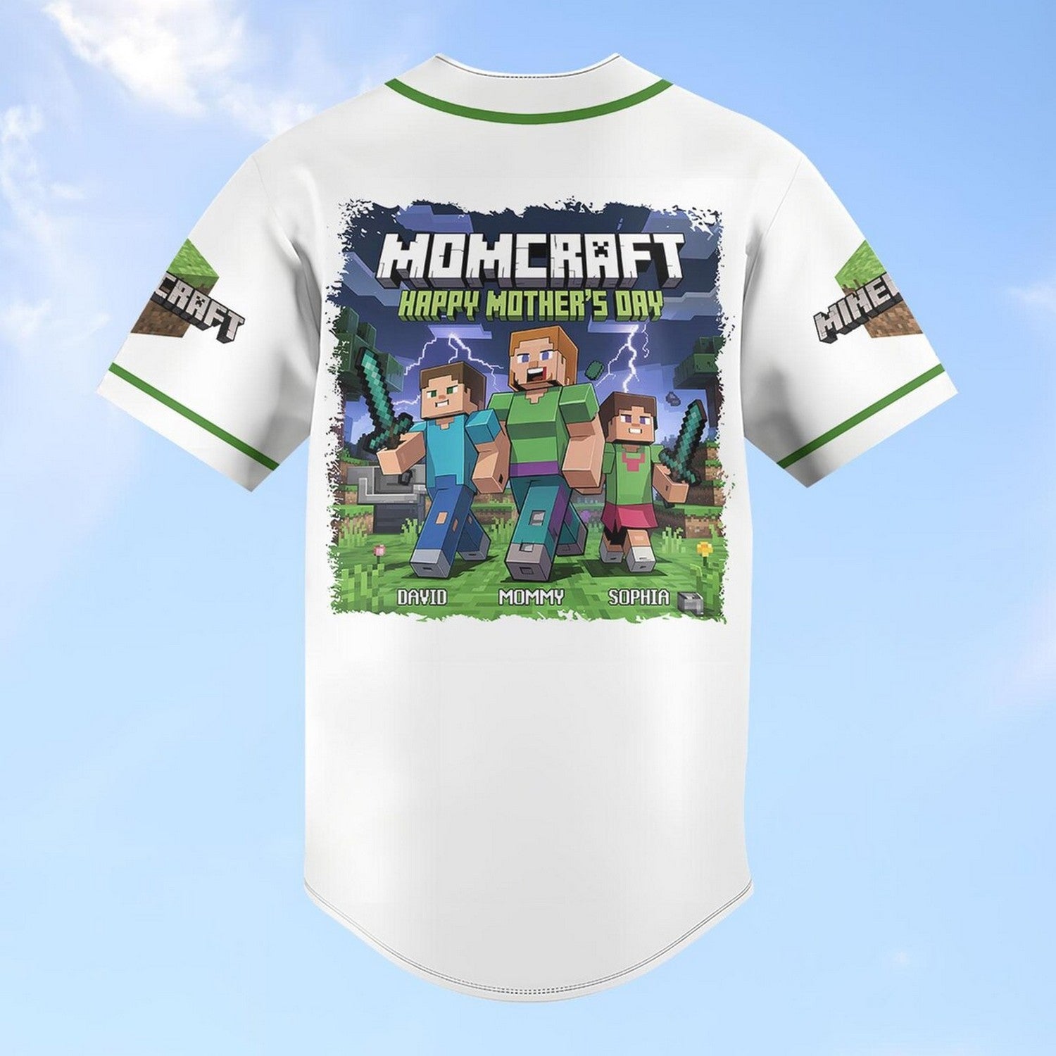 Momcraft Happy Mother's Day Baseball Jersey