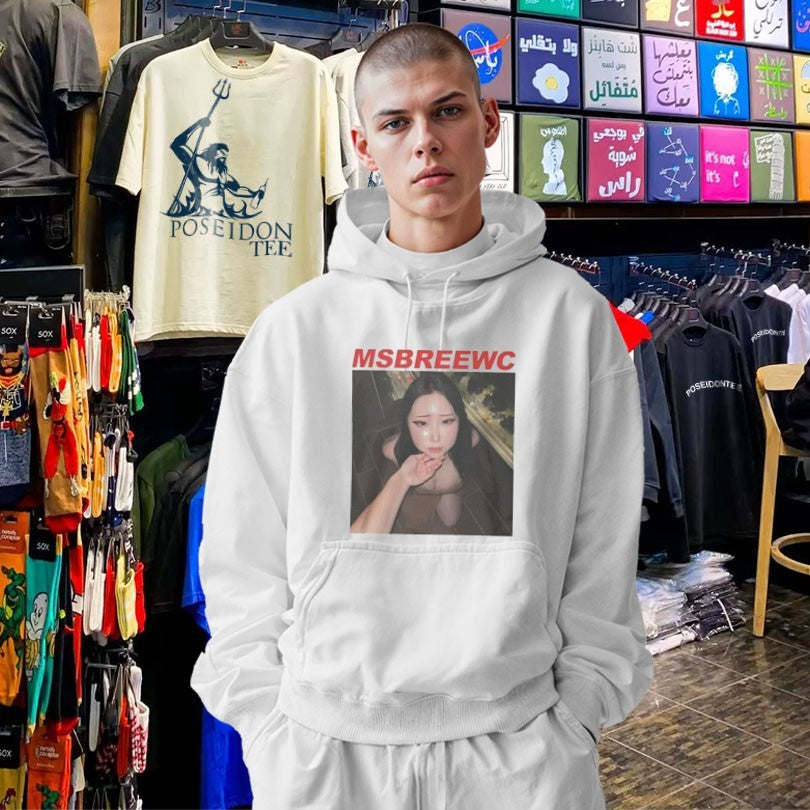 Msbreewc Lengan Pendek Kaos Distro T-shirt