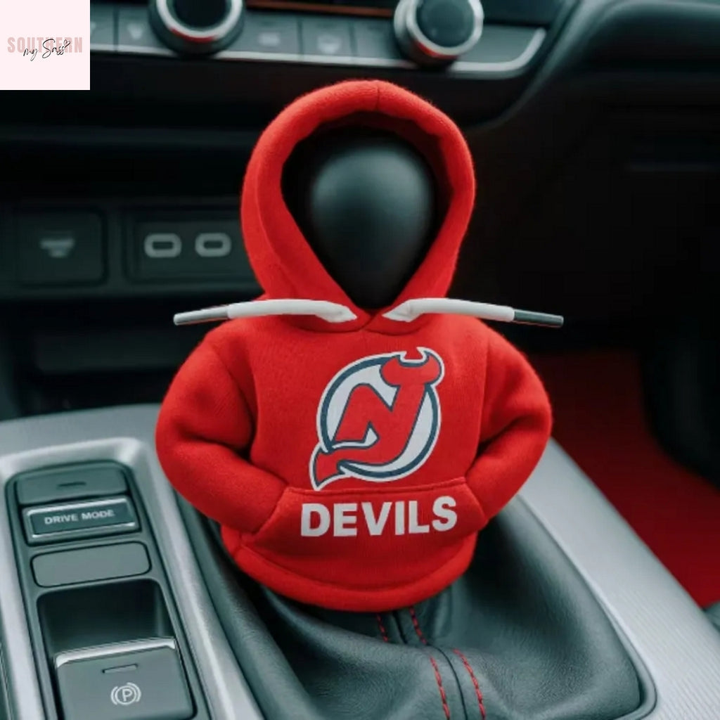 New Jersey Devils Car Gear Shift Hoodie
