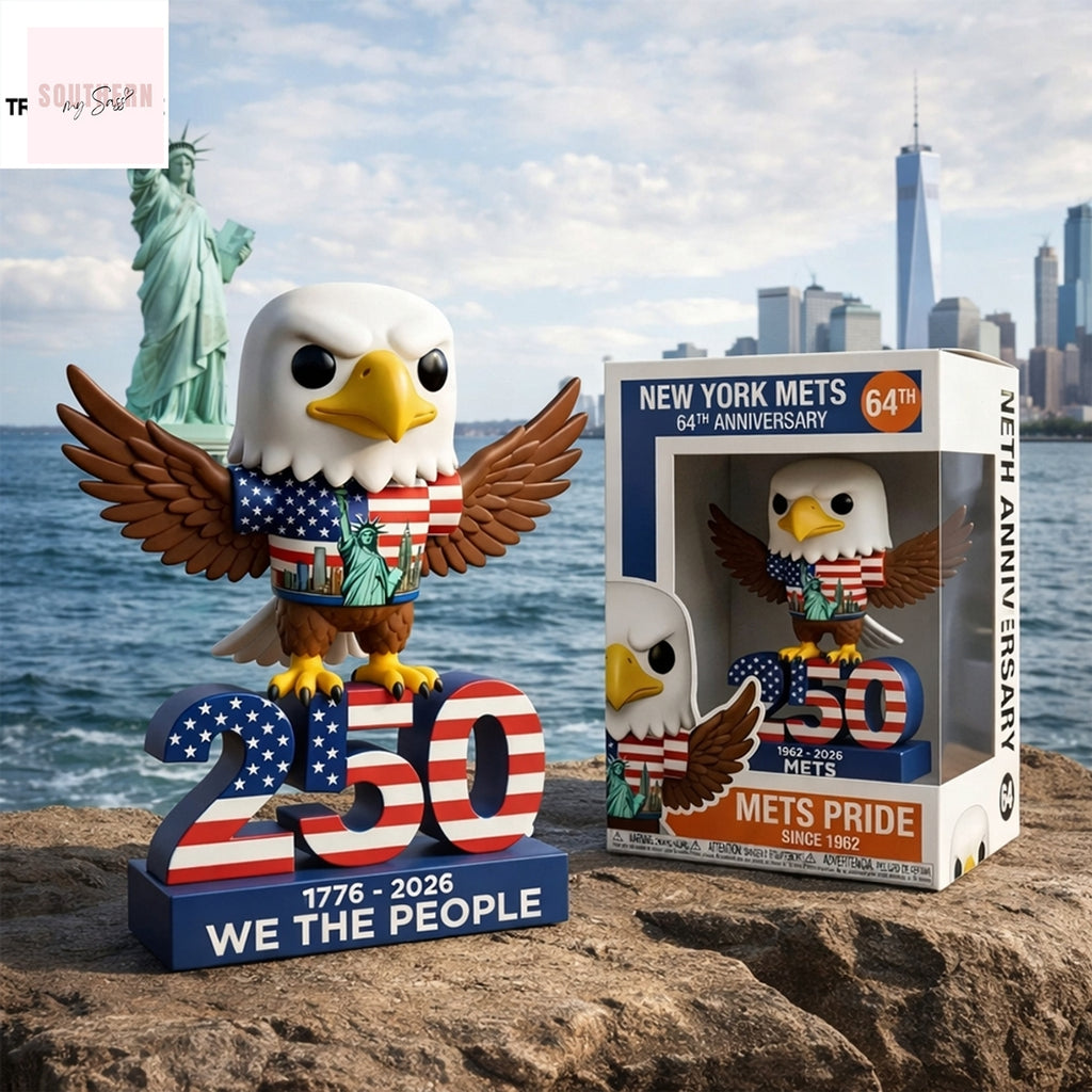 New York Mets We The People 250Th Anniversary Eagle Pop Figure Doll