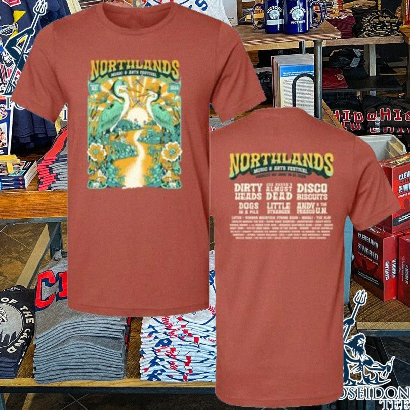Northlands Music & Arts Festival 2026 Lineup Clay Chris Gipple T-shirt