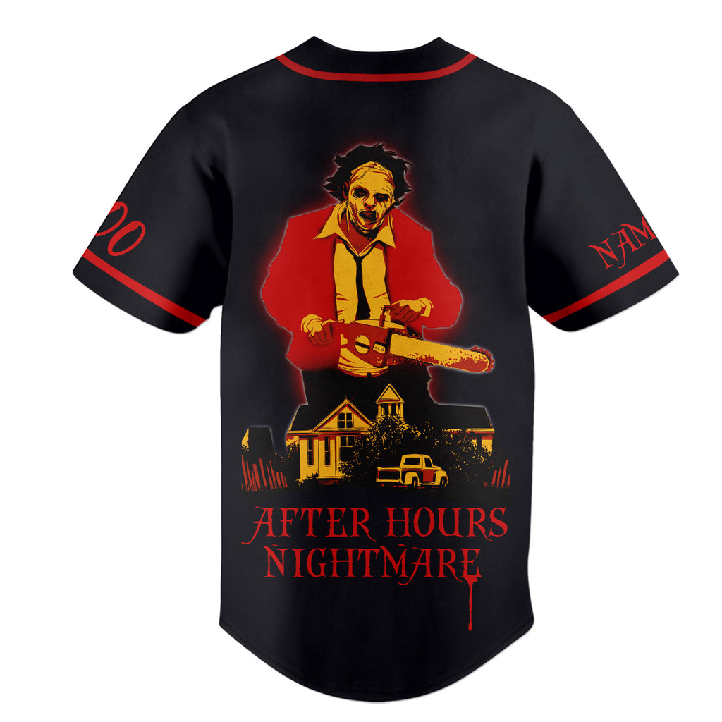 Personalized Amazing The Weeknd After Hourse Nightmare Baseball Jersey