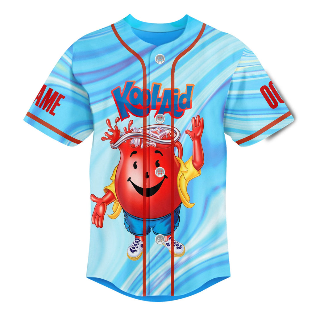 Personalized I Drank The Kool-Aid Funny Baseball Jersey