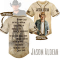 Personalized Jason Aldean Cool Style Baseball Jersey
