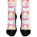 We Are Not Helpless Girls Pink Socks