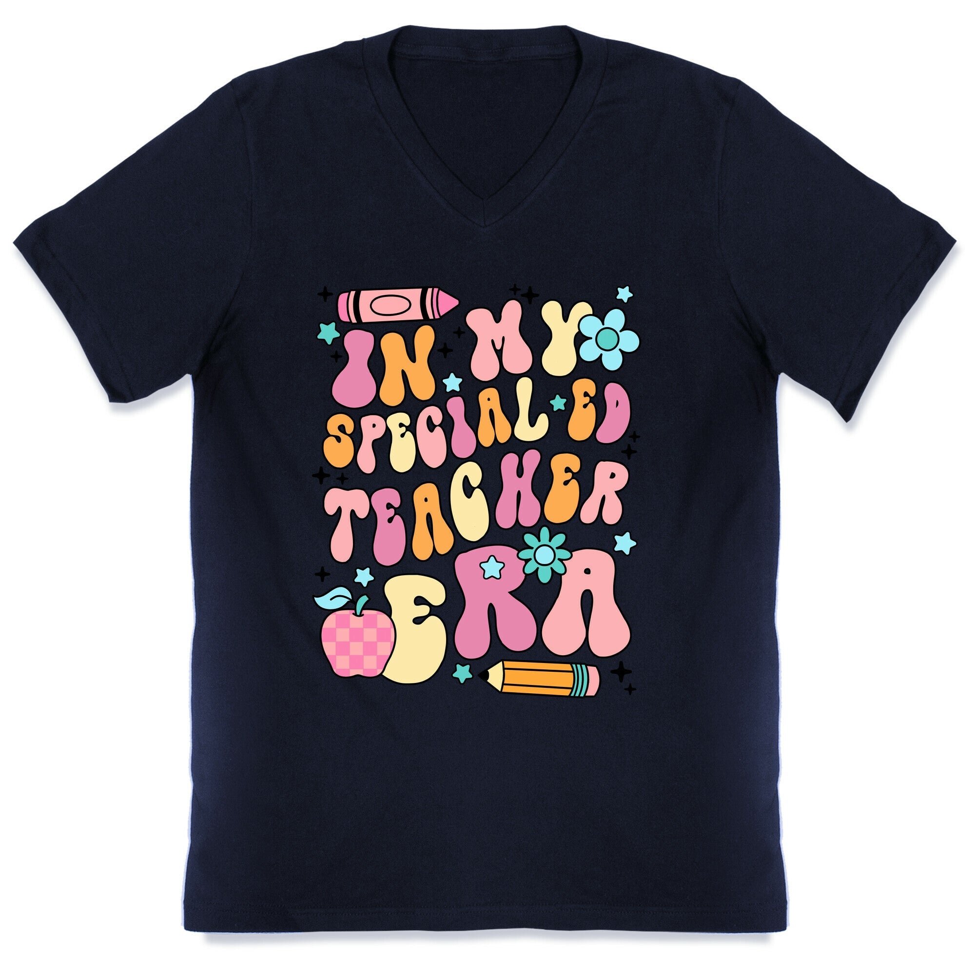 In My Special Ed Teacher Era V-Neck