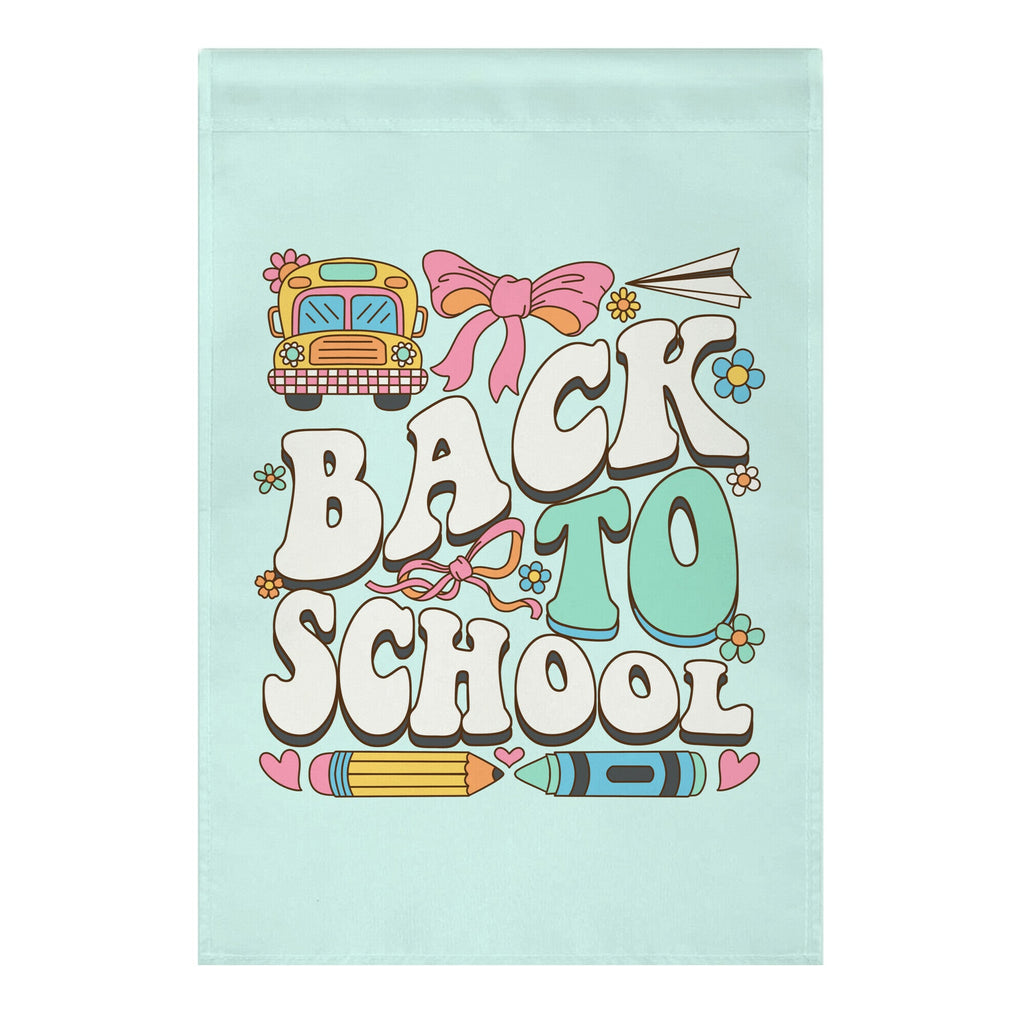 Back To School Garden Flag