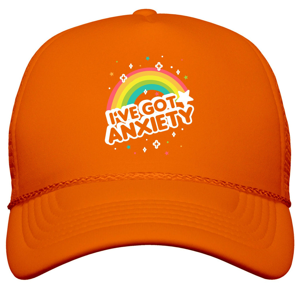 Ive Got Anxiety Rainbow Snapback Trucker Hat