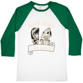 Beetlejuice Never Trust The Living Baseball Tee