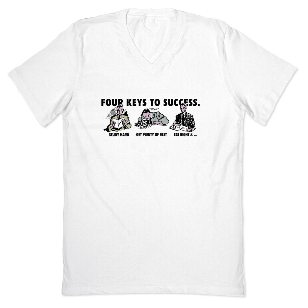 Four Keys to Success V-Neck