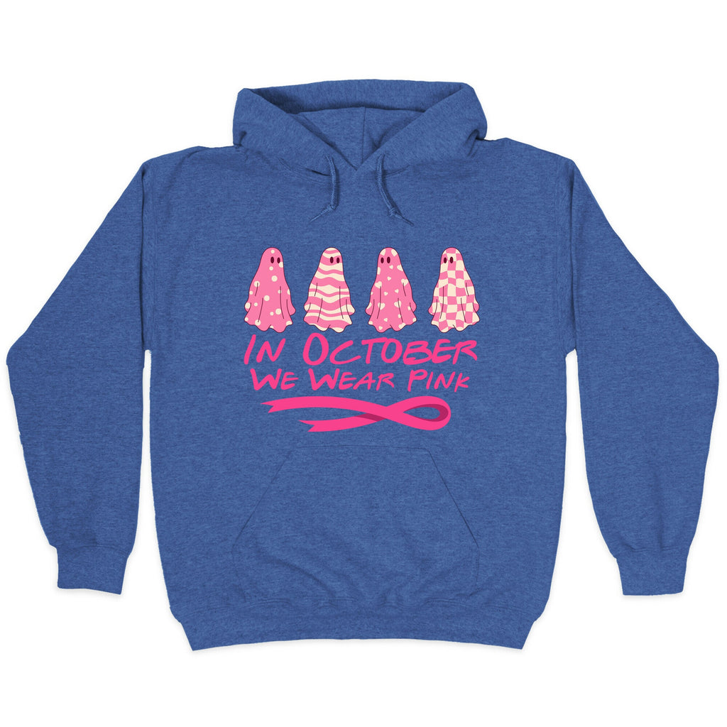 Ghost October Breast Cancer Awareness Hoodie
