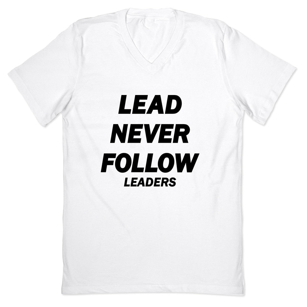 Lead Never Follow V-Neck