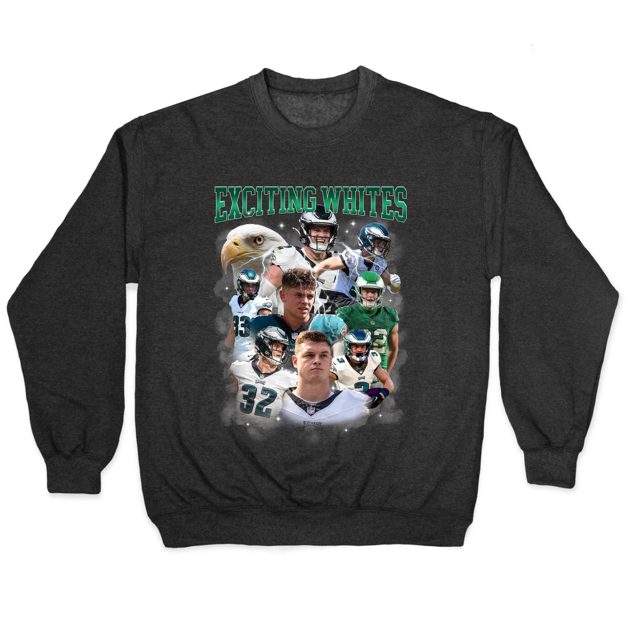 Exciting Whites Crewneck Sweatshirt