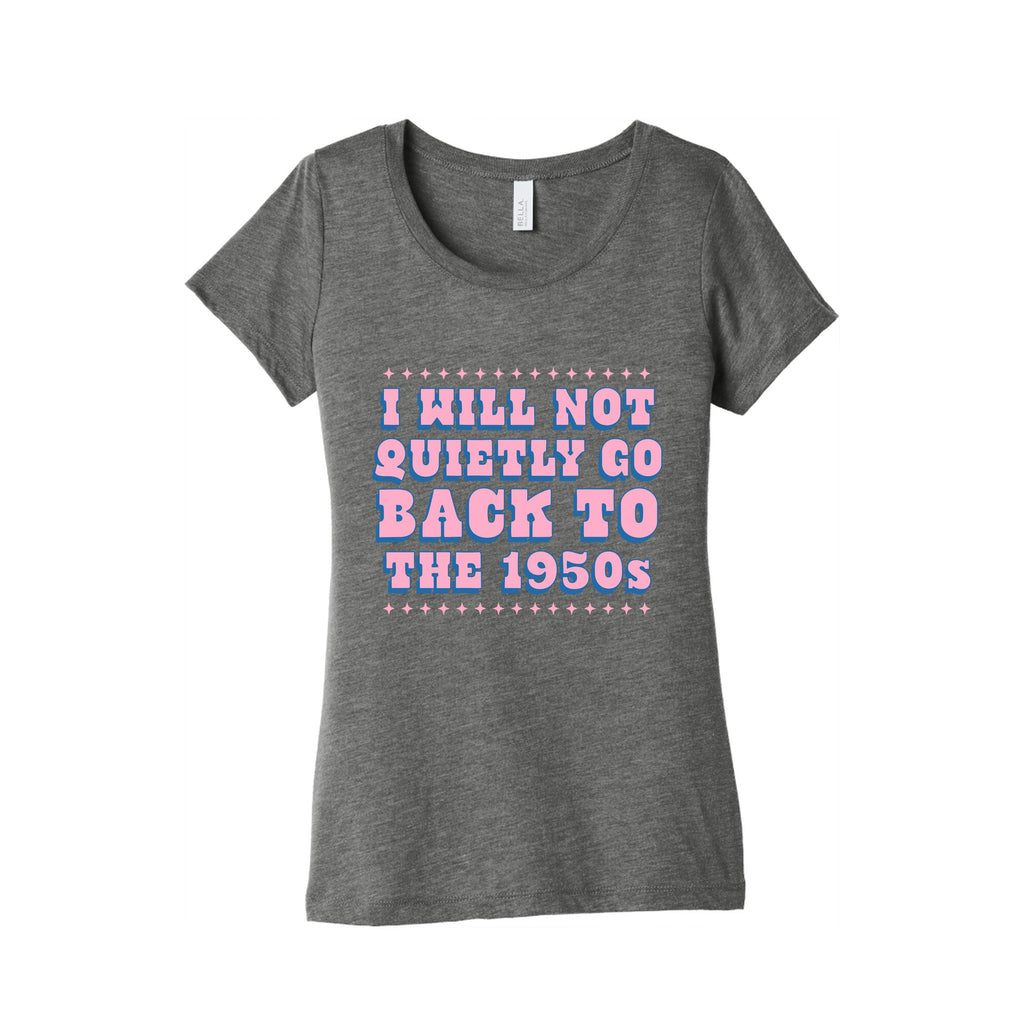 Back to the 1950s Womens Triblend Tee