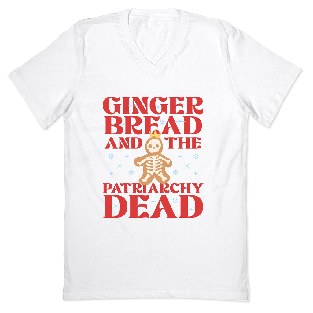 Gingerbread & The Patriarchy Dead V-Neck