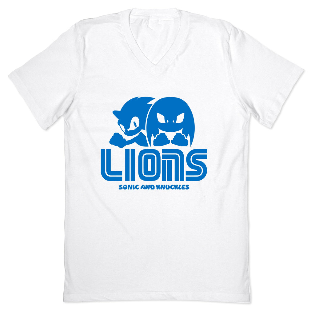 Sonic and Knuckles Lions V-Neck