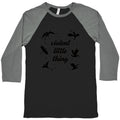 Fourth Wing Violent Little Thing Baseball Tee