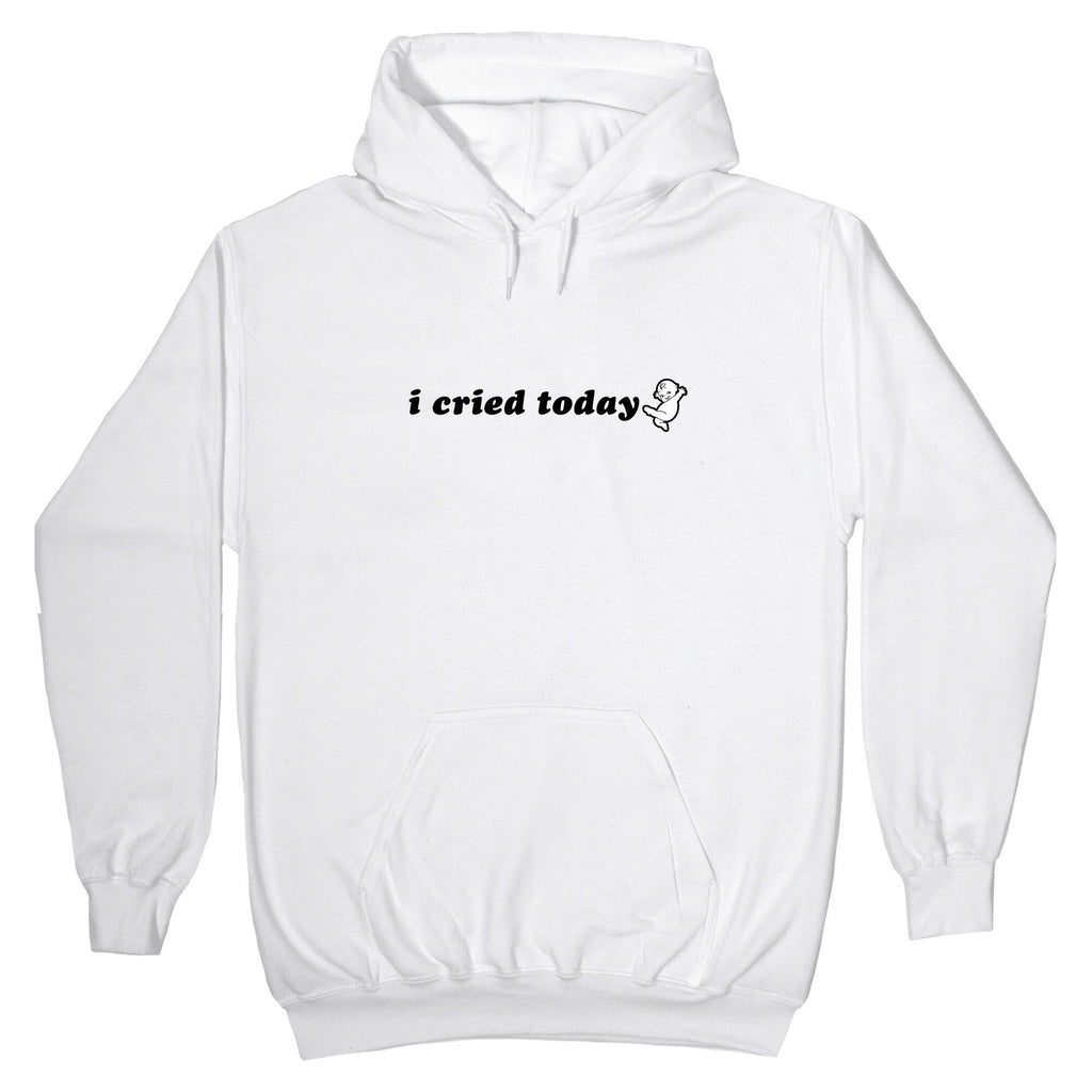 I Cried Today Baby Hoodie