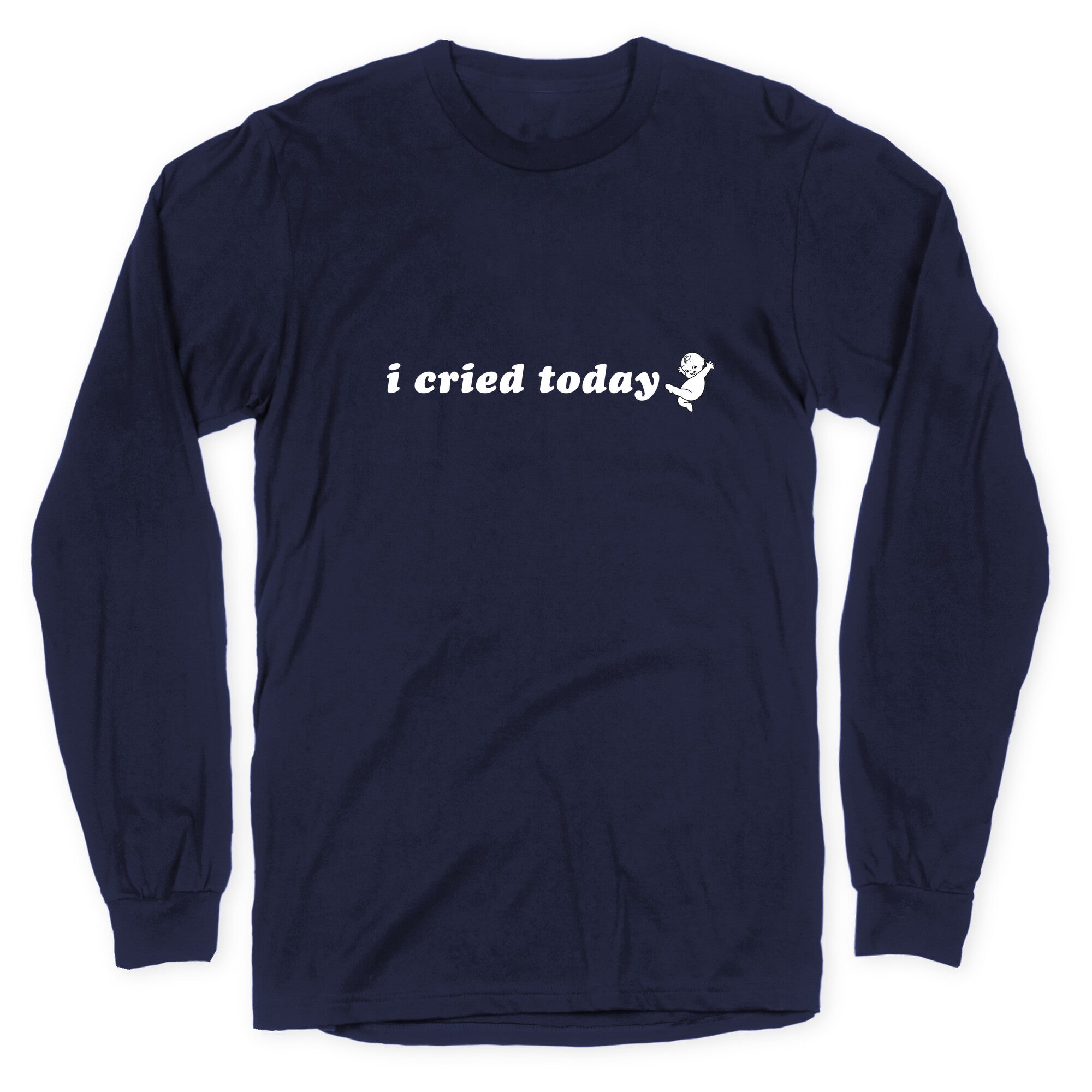 I Cried Today Baby Longsleeve Tee