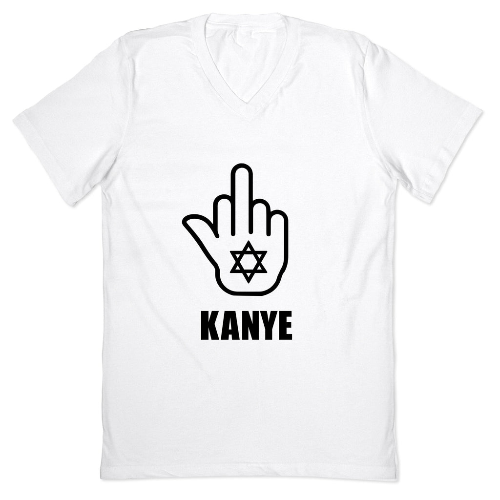 Middle Finger F Kanye V-Neck