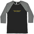 Zelensky Costume Quote Baseball Tee