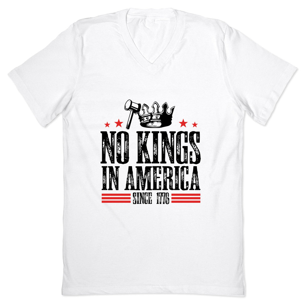 No Kings In America V-Neck