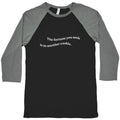 The Fortune You Seek is in Another Cookie Baseball Tee