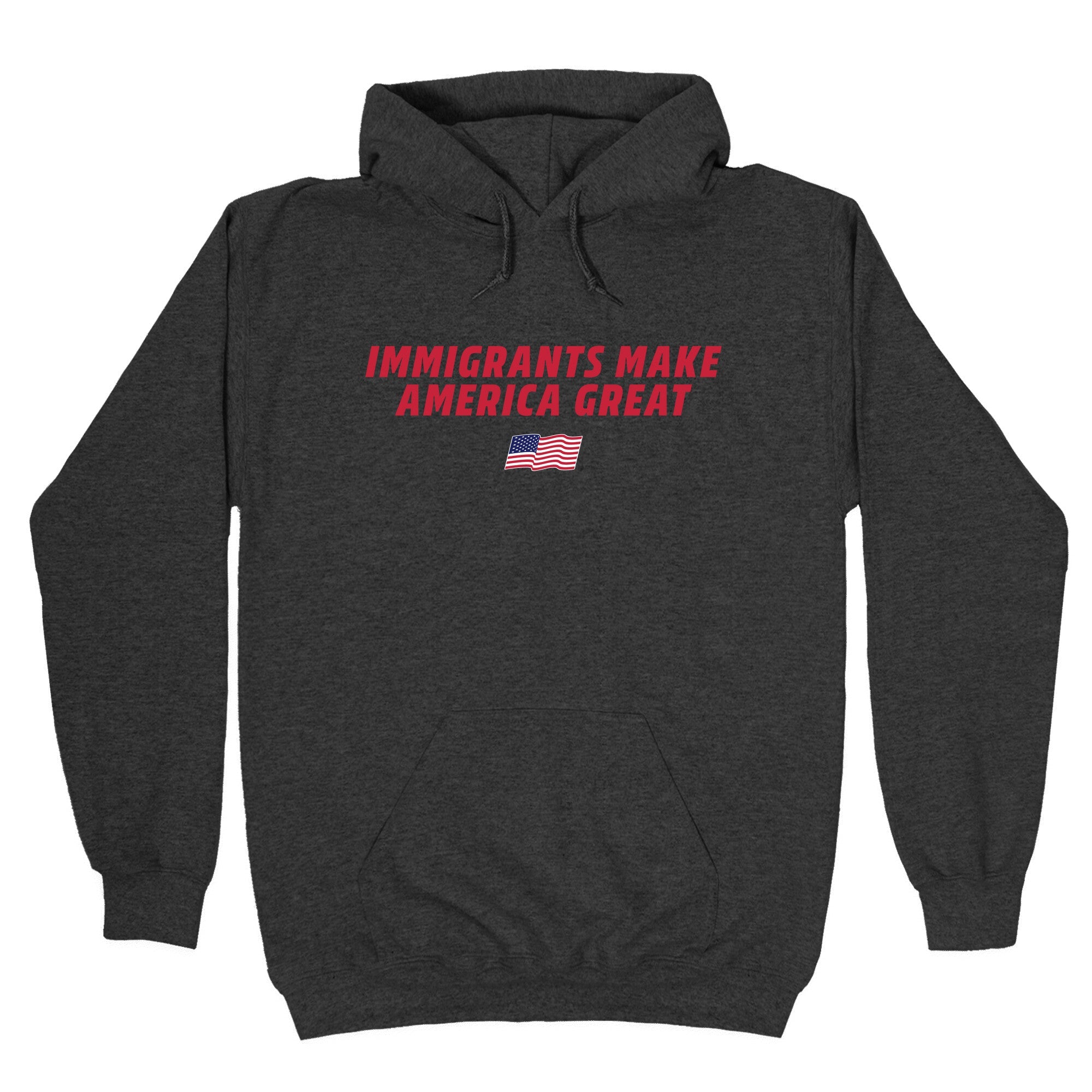 Immigrants Make America Great Flag Hoodie