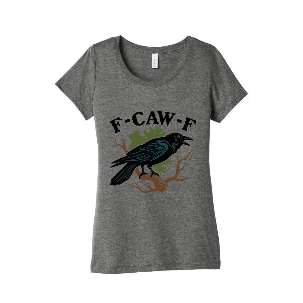F Caw F Womens Triblend Tee