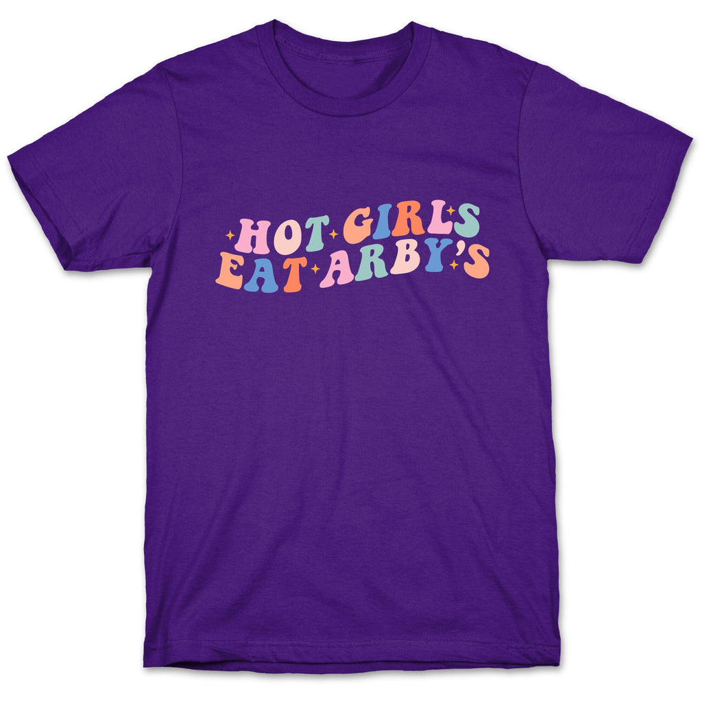 Hot Girls Eat Arbys Retro T-Shirt