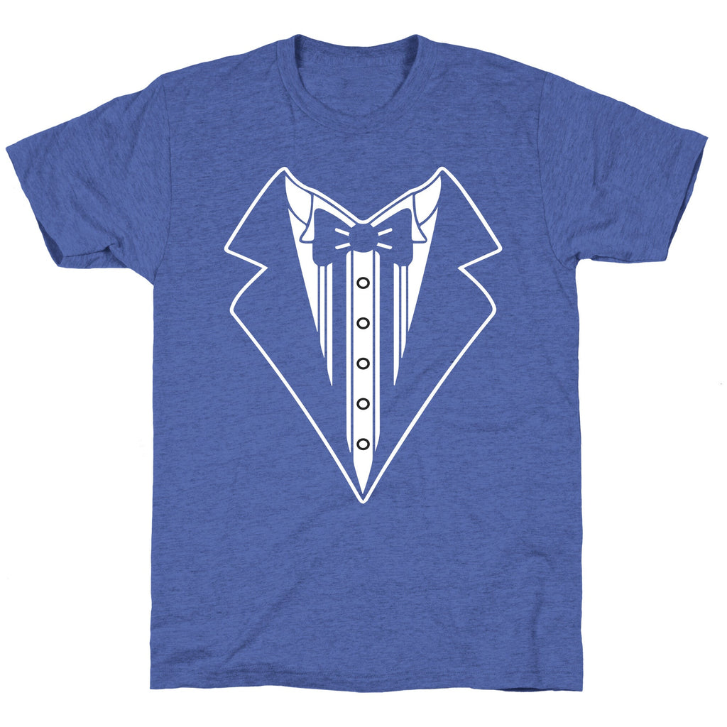Tuxedo T Shirt Unisex Triblend Tee