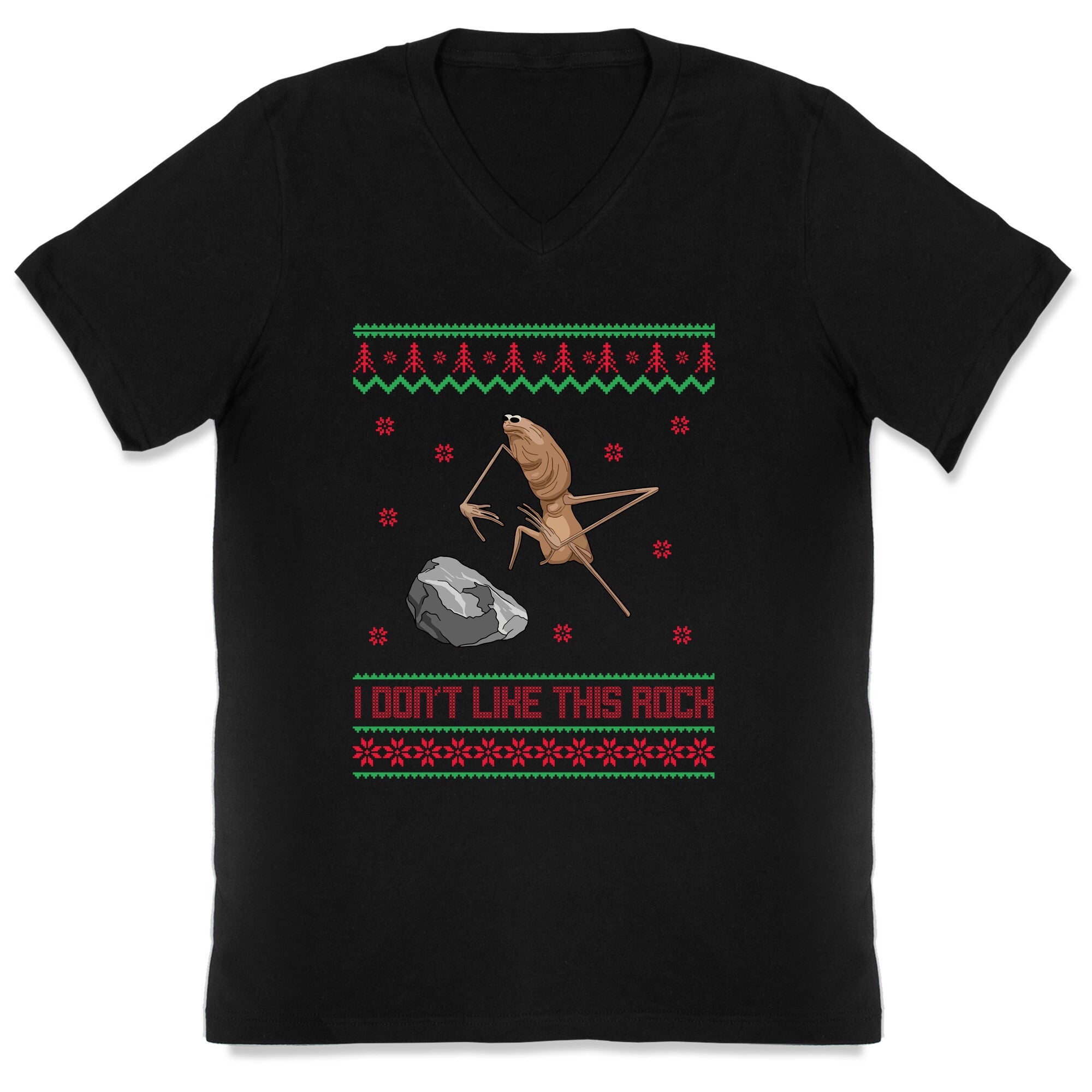 Marcus I Dont Like This Rock V-Neck