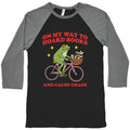 On my Way to Hoard Books and Cause Chaos Baseball Tee