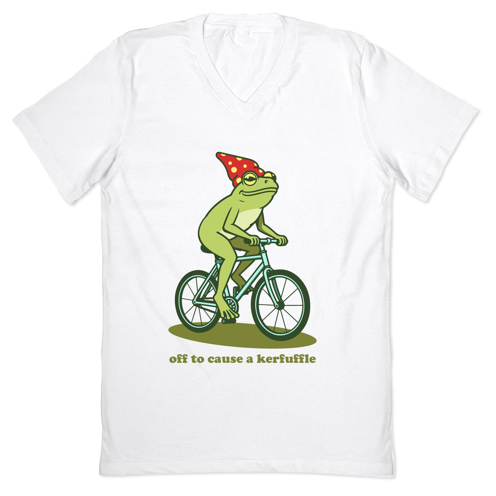 Off to Cause a Kerfuffle V-Neck