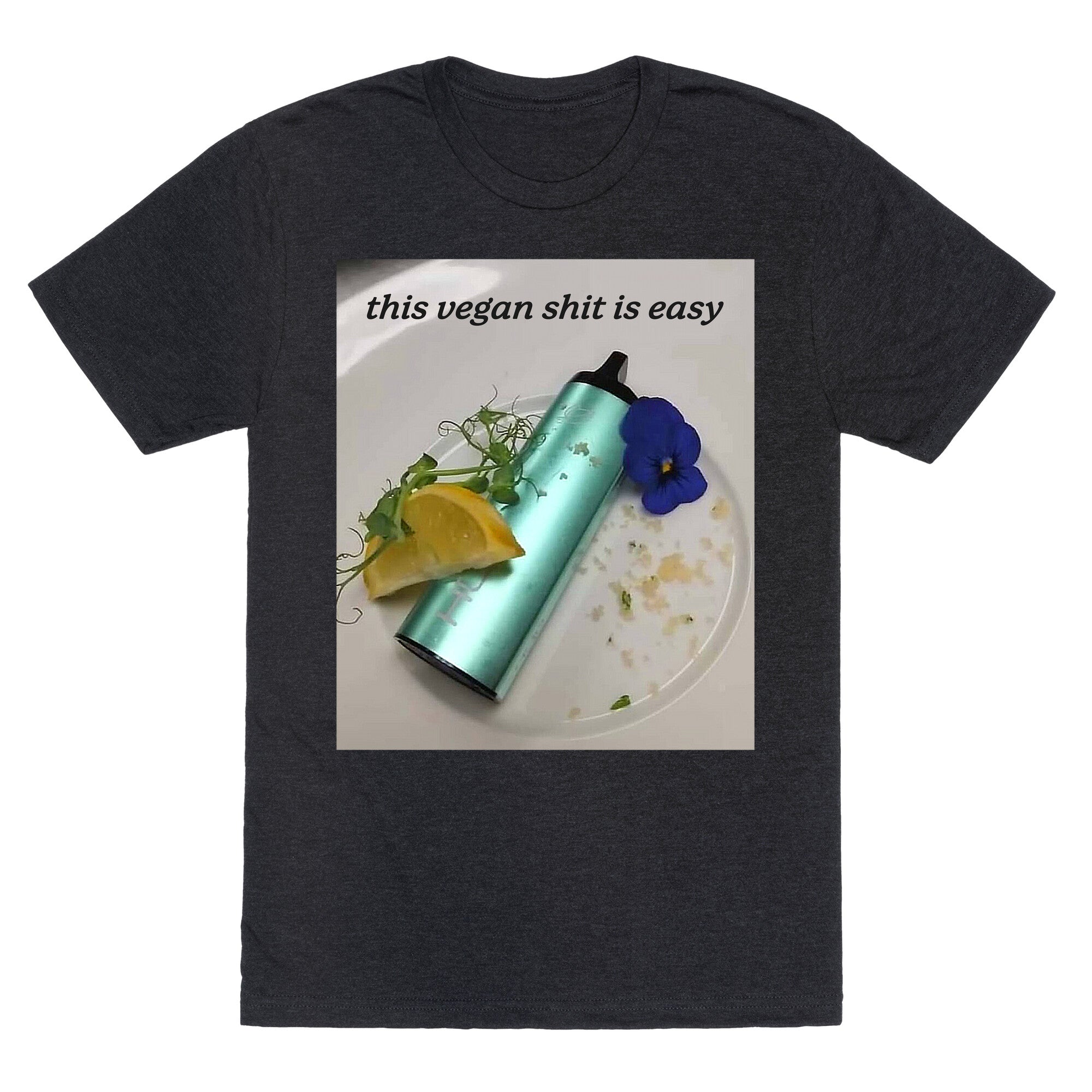 This Vegan Shit is Easy Unisex Triblend Tee