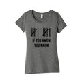 Six Seven Womens Triblend Tee