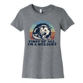 Delightful Unhinged Possum Womens Cotton Tee
