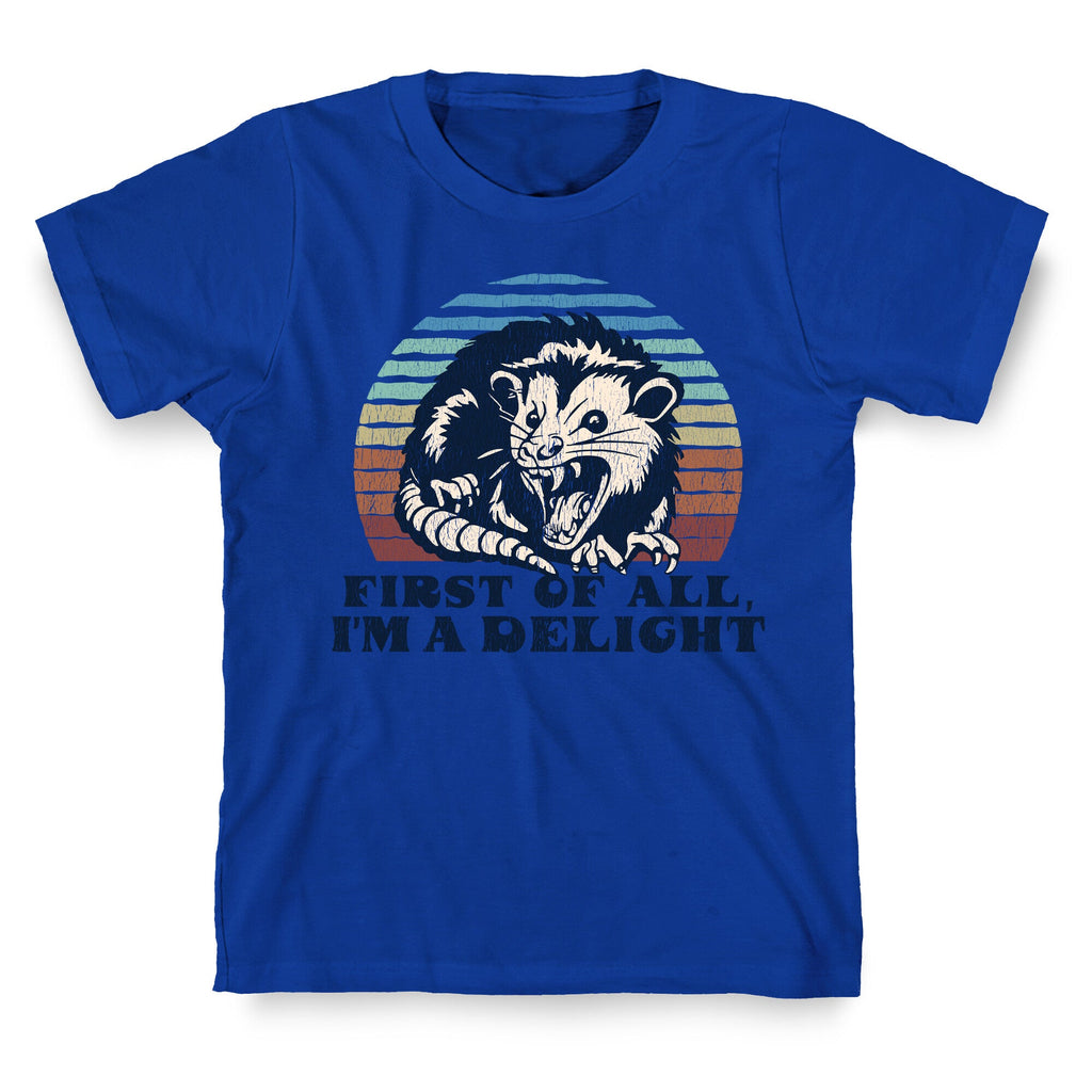 Delightful Unhinged Possum T-Shirt