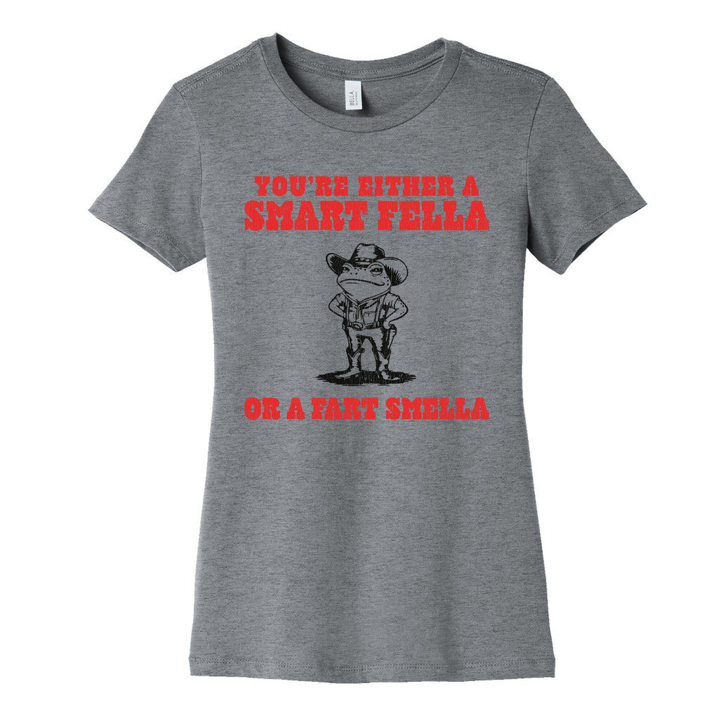Fart Smella Womens Cotton Tee