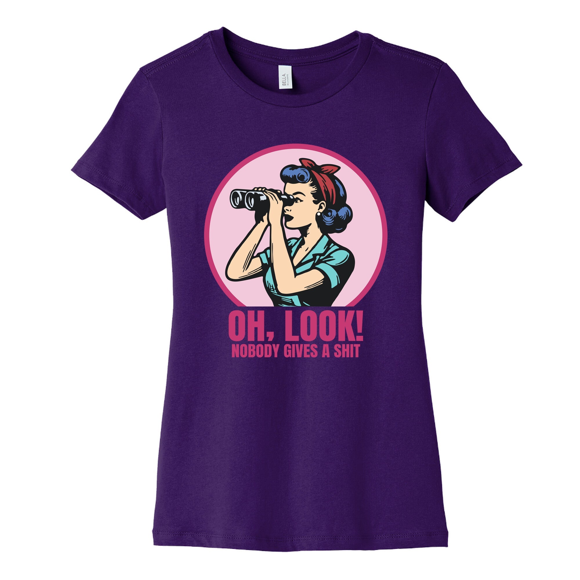 Nobody Gives A Shit Womens Cotton Tee