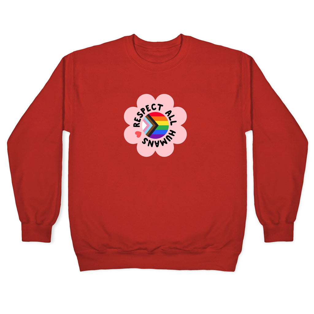 Respect All Humans Crewneck Sweatshirt